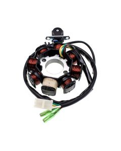 Stator 5 kablar 8 spolar-, GY6, Kina 4-takt 50-150cc scooter