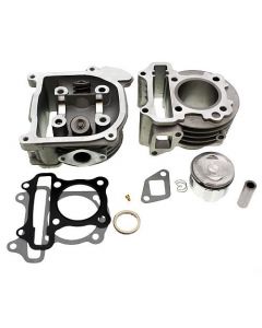 Cylinder kit med topplock 80cc-, GY6, Baotian Ghost Sport Basic, Viarelli Sprint Forza, Peugeot V-Clic,