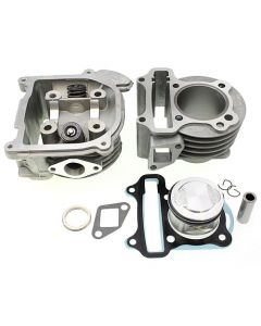 Cylinder kit med topplock 90cc-, GY6, Baotian Ghost Sport Basic, Viarelli Sprint Forza, Peugeot V-Clic,