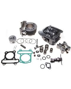 Trimsats cylinder topplock kamaxel 80cc-, GY6, Baotian Ghost Sport Basic, Viarelli Sprint Forza, Peugeot V-Clic,