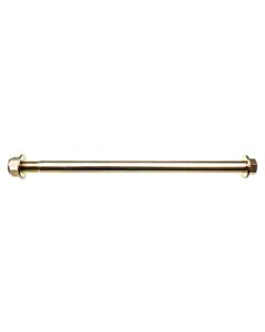 Bakaxel swingaxel 225 mm med flänslåsmutter-, Derbi Senda, Gilera RCR SMT
