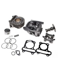 Trimsats cylinder topplock kamaxel 80cc-, GY6, Baotian. Viarelli Sprint Forza. Peugeot V-Clic, mfl