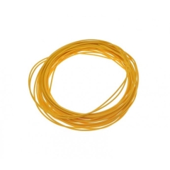 Kabel 1,00 mm2 10m Gul