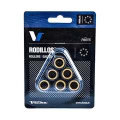 Variatorvikter 15x12 mm, vikt 8,0 gram