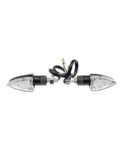 Blinkers LED mini 1 par färg svart