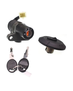 Tändningslås låssats inkl tanklock-, Yamaha DT 50, XT X, R 125. Malaguti XSM, XTM