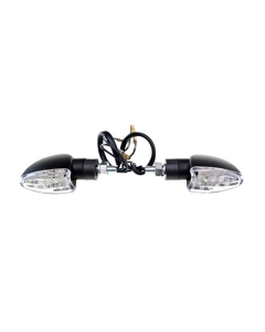 Blinkers LED 1 par svart bakstycke