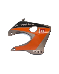 Kylarvinge höger orange silver-, Derbi Senda, Gilera RCR SMT
