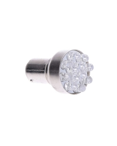 Glödlampa led BA15D bak/broms 12 lysdioder röd