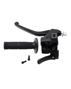 Kopplingshandtag med chokearm svart grepp-, Rieju MRT, MRX, SMX. Motorhispania Furia 50