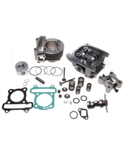 Trimsats cylinder topplock kamaxel 80cc-, GY6, Baotian Ghost Sport Basic, Viarelli Sprint Forza, Peugeot V-Clic,