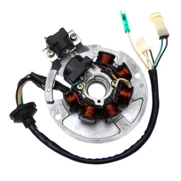 Stator 6 kablar-, CPI Popcorn, Keeway Hurricane 50, Nordia Power, ..