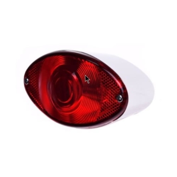 Baklampa komplett passar Shopper, Kingroad XT50, Monkeybike, mfl
