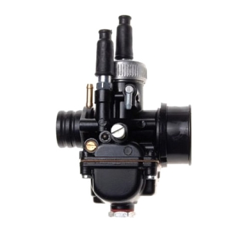 Förgasare svart Dellorto modell PHBG 21 mm-, Rieju MRT, AM6, Derbi Senda, Gilera RCR SMT, Motorhispania Furia RYZ, mfl