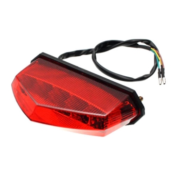 Baklampa led röd-, CPI SM SX, Derbi Senda, Gilera RCR SMT, Motorhispania, Nordia, Rieju